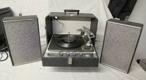 AMC  Garrard Portable Automatic Turntable  Record Player
