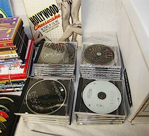 DVD Movies, CD Music, Books, and More!