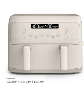 lot 110 image: bella 4qt TriZone Air Fryer