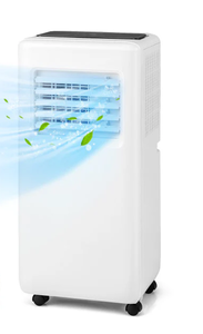 lot 162 image: Costway 8000 BTU Portable Air Conditioner 3-in-1 AC Unit with Dehumidifier and Remote Control