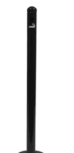 lot 210 image: Securit SMOKER POLE, BLACK MATTE Pole Only (F2)