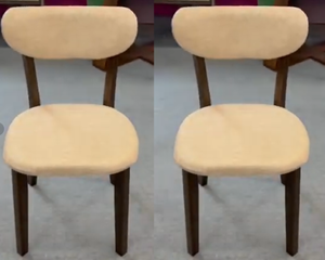 lot 220 image: LOT OF 2 Costway Dining Chairs (Minor Transit Damage, See Photos For More Info On Color)