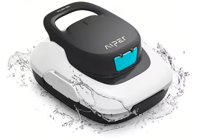 lot 67 image: AIPER Scuba 800 Cordless Robotic Pool Vacuum for Flat Above-Ground Pools Up to 860 sq. ft.