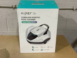 lot 168 image: Aiper Scuba 800W Cordless Robotic Automatic Pool Cleaner for Above Ground Pools