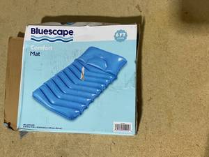 lot 273 image: Bluescape Blue Dream Air Mat, Inflatable Pool Float, Age 14 & up 6ft long