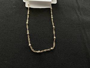 lot 118 image: Giani Bernini 18K Gold Over Sterling Silver Bead Bracelet 7.25