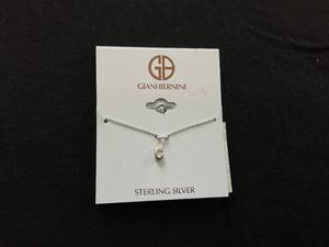 lot 121 image: Giani Bernini Lower Case Initial Pendant in Sterling Silver c (Needs Cleaning)