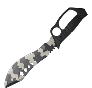 lot 37 image: Neptune 15 12 Fixed Blade Hunting Knife w Sheath