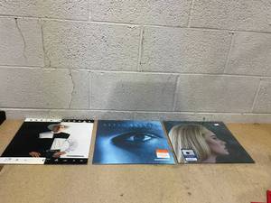 lot 97 image: LOT OF 3 Vynil Records Adele, Garth Brooks