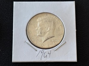 lot 3 image: 1964 Kennedy Half Dollar