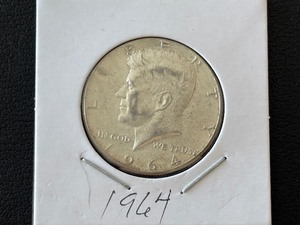 lot 5 image: 1964 Kennedy Half Dollar