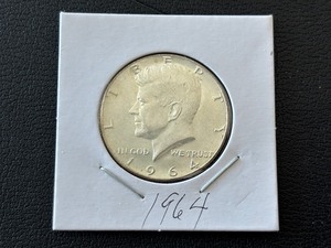 lot 24 image: 1964 Kennedy Half Dollar