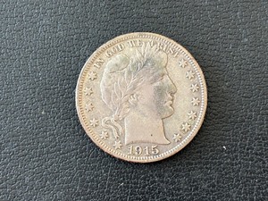 lot 28 image: 1915-S Barber Half Dollar