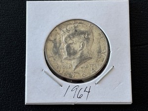 lot 30 image: 1964 Kennedy Half Dollar