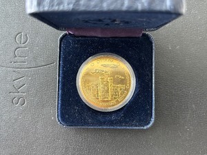lot 62 image: Canada Gold Plated Mint Coin