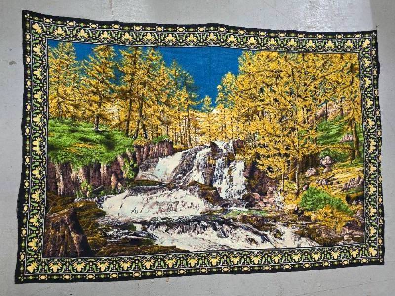 lot 47 image: Waterfall Tapestry