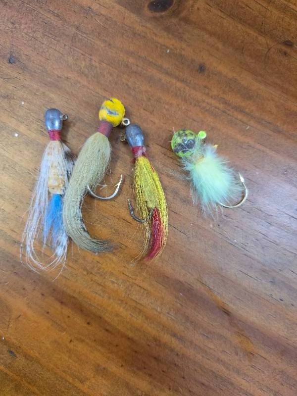 lot 53 image: 4 Vintage Jigs