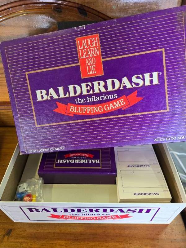 lot 49 image: Balderdash & Boggle Game