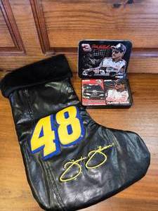 lot 19 image: Jimmy Johnson Stocking and Dale Ernhart Playing Cards