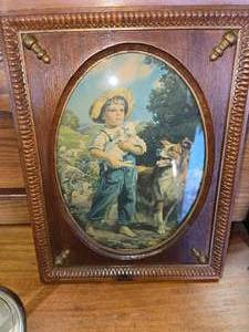 lot 113 image: The Frame of the Little Boy and Lassie and a Mirror That Flips to Get Those Close Ups
