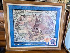 lot 40 image: Pabst Bar Advertisement