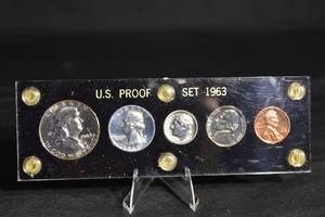 lot 84 image: 1963 U.S. Proof Set