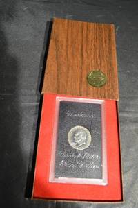 lot 106 image: 40% Silver Eisenhower Dollar - 1973