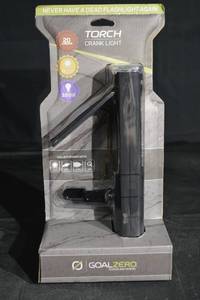 lot 135 image: Goal Zero Torch Crank Light - 20-Lumen Handheld SolarCrank Lantern