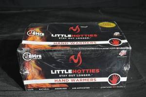 lot 138 image: Little Hotties Hand Warmers 40-Pair Pack - 8 Hours of Heat