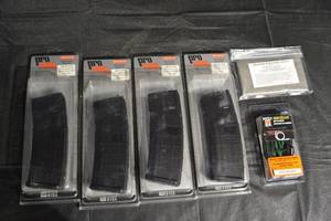 lot 140 image: ProMag AR-15M16 30-Round Polymer Magazines (4)