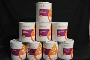 lot 165 image: Daily Bread Apple Drink Mix & Chocolate Milk Canisters - 89 oz Each (Assorted Flavors)