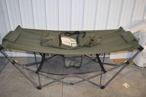 lot 173 image: Adventure Ridge 16696 Portable Hammock with Stand