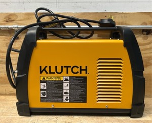 lot 16 image: Klutch Dual-Voltage 45 Amp Plasma Cutter and Inverter, 120230V Power Msrp $799.99