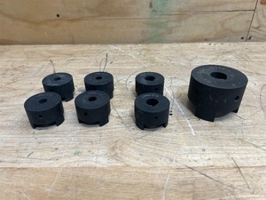 lot 18 image: Lot of 7- Jaw Coupling Hubs (see description)