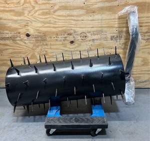 lot 24 image: Strongway Drum Spike Aerator, 36in. Working Width, 78 Spikes Msrp $399.99