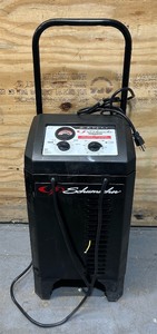 lot 36 image: Schumacher Wheeled Manual Battery ChargerEngine Starter, 12 Volt, 150 Amp, Model# SC1437 Msrp $199.99