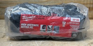 lot 69 image: Milwaukee High-Dexterity Polyurethane Dipped 10 XL