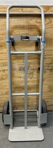 lot 91 image: Strongway 2-in-1 Convertible Hand Truck, 800-Lb. Horizontal Capacity, 600-Lb. Vertical Capacity, 47.24in.H