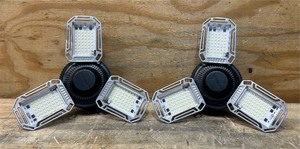 lot 123 image: FarPoint Garbage & Ceiling Light lot of 2