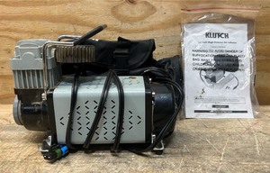 lot 135 image: Klutch 12 Volt High-Volume Air Inflator