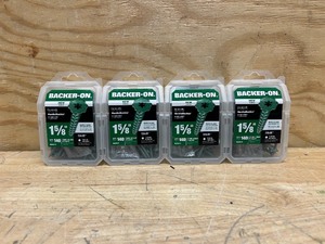 lot 142 image: Backer-On #9 x 1-58-in Star-Drive Self-drilling Cement Board Screws (140-Count) (lot of 4)