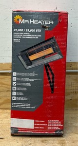 lot 198 image: Mr Heater GarageShop Heater 22,00025,000 BTU