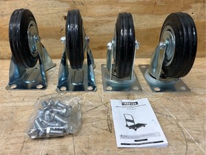lot 200 image: IRONTON Platform Truck Wheels set of 4