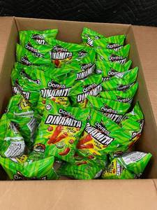 lot 9 image: Cart - Doritos Dinamita Chile Limn 3.5 oz Bags - 32-Pack