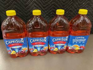 lot 22 image: Cart - Capri Sun Fruit Punch 64 oz - 4 Bottles