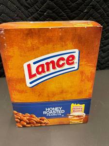 lot 154 image: Trol - Lance Honey Roasted Peanuts 12-Count Box