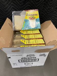 lot 316 image: NV 4 - Old El Paso Tortilla Pockets - 5 Cartons, 8.4 oz Each - Split Pack