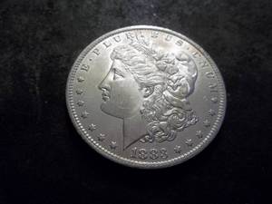 lot 4 image: 1883 O Morgan Silver Dollar