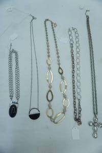 lot 25 image: Jewelry Lot Fashion Jewelry Necklaces