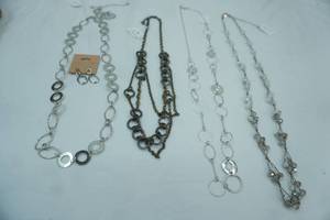 lot 44 image: Jewelry Lot Fashion Jewelry Necklaces